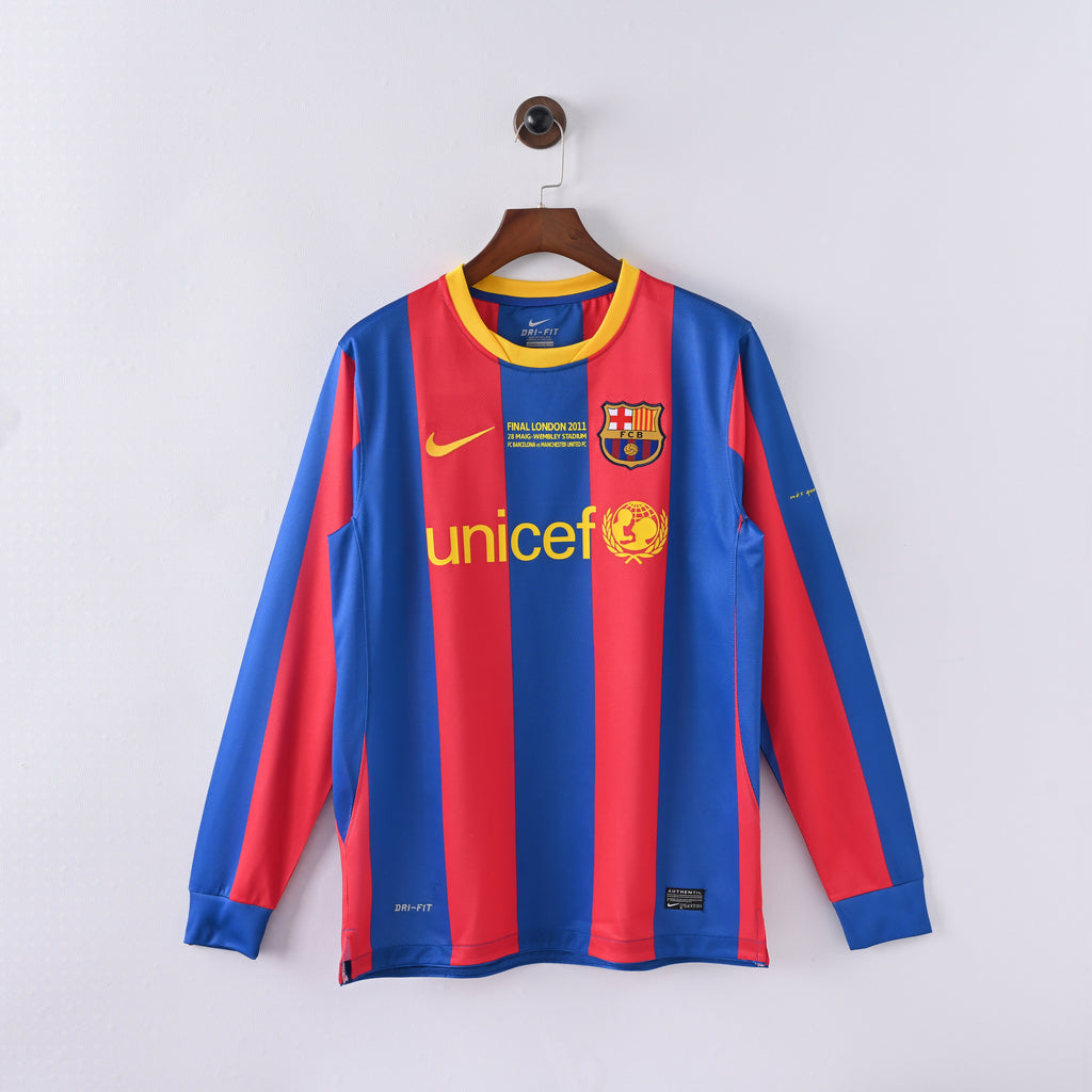 FCB 2010-2011 (Manga larga)