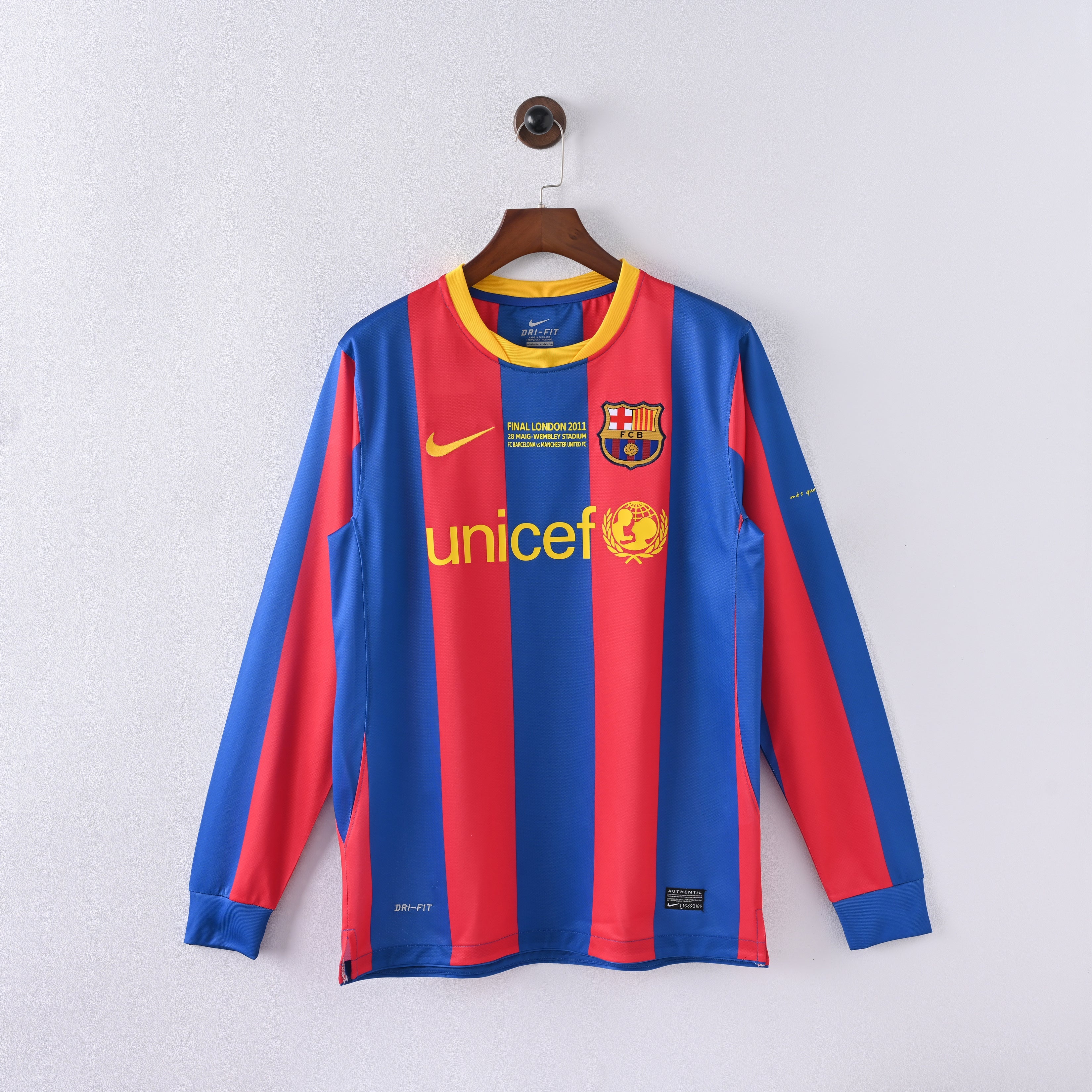 FCB 2010-2011 (Manga larga)